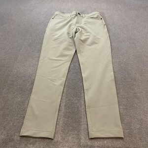 Public Rec Pants Mens 28x30 Tan Performance Stretch Golf Travel Casual